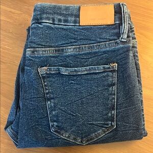 Dear John Pixie Skinny High Rise blue denim jeans